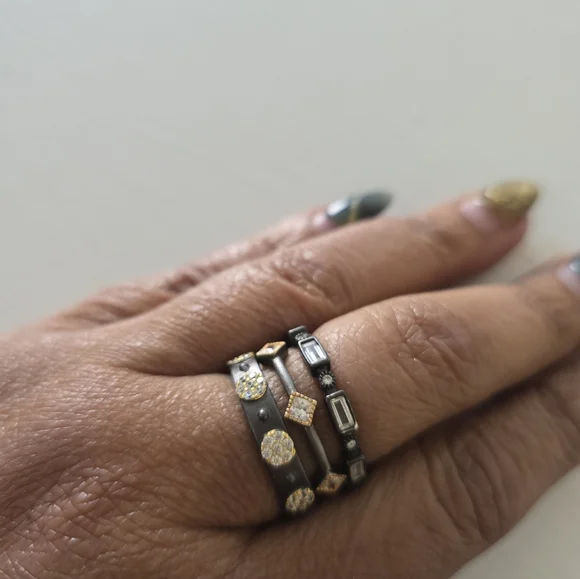 Freida Rothman Stacking Rings - Picture 3 of 9